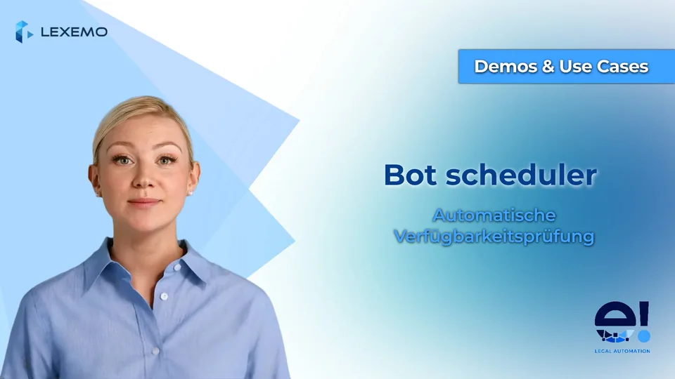 Bot-Planer: Automationen in e! zeitlich planen und auslösen