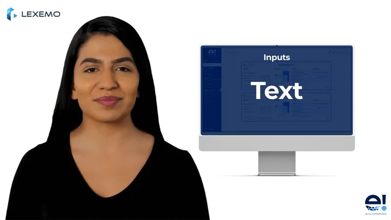 How to Set Up a Text Input Node in a Legal Bot in e!