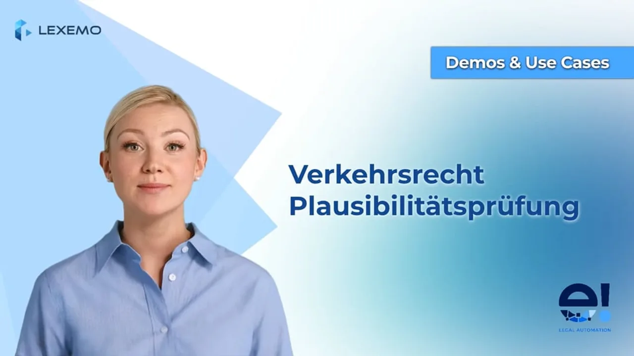 Plausibilitätsprüfung mit KI: Unfallschilderung im Verkehrsrecht prüfen