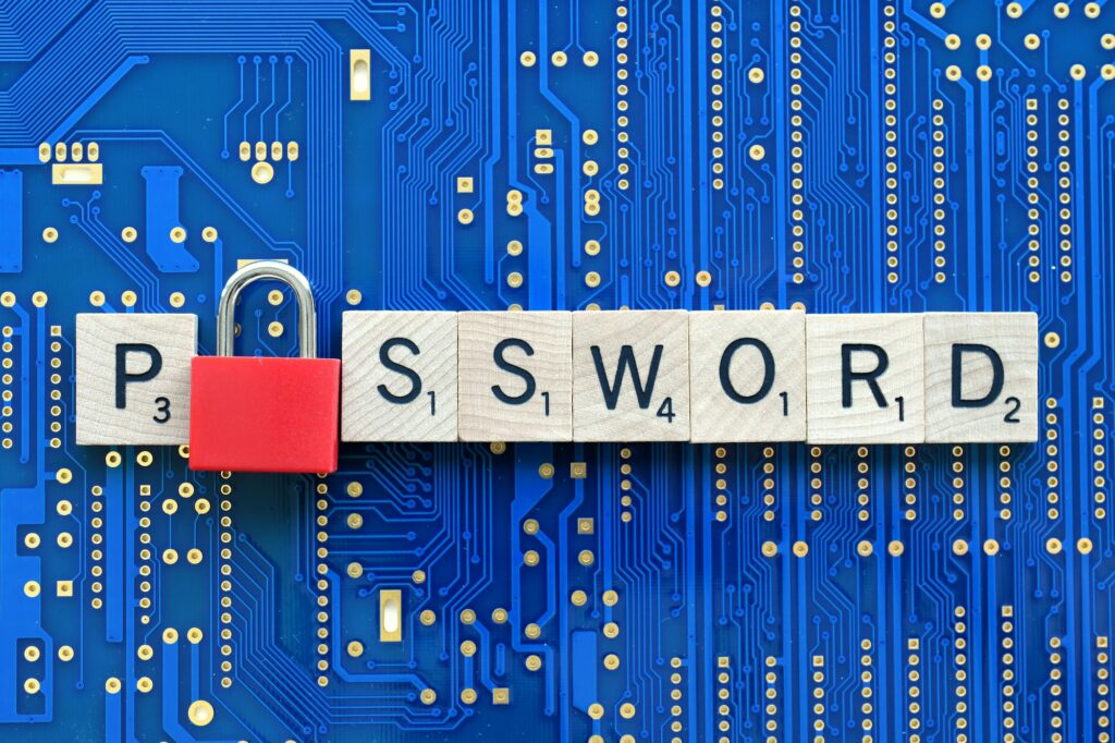Secure password concept